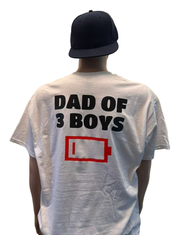 Dad Of 3 Boys T-Shirt